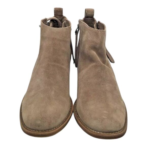 Dolce Vita Sutton DK Taupe Suede Women's Size‎ 7.5 New - Picture 1 of 13